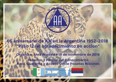 66º Aniversario de AA en nuestro país